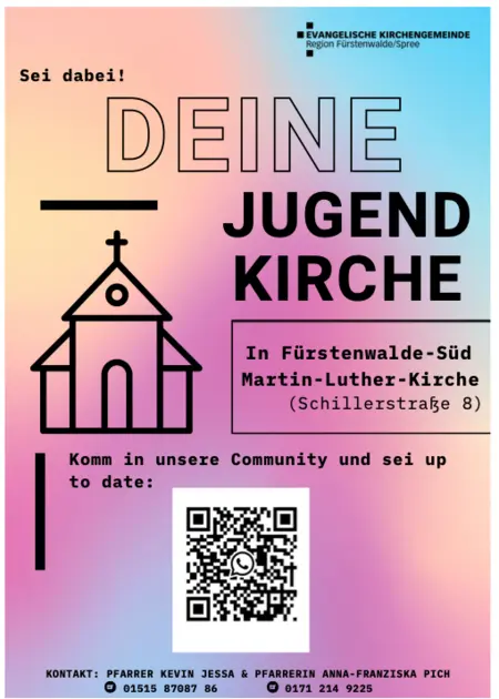 Jugendkirche Plakat Kanal